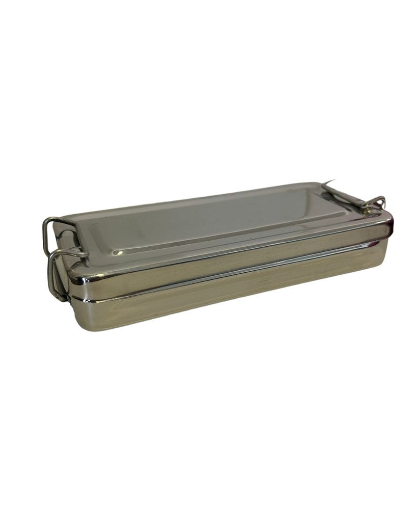 Caja Acero Inoxidable Profesional Instrumental Enfermería
