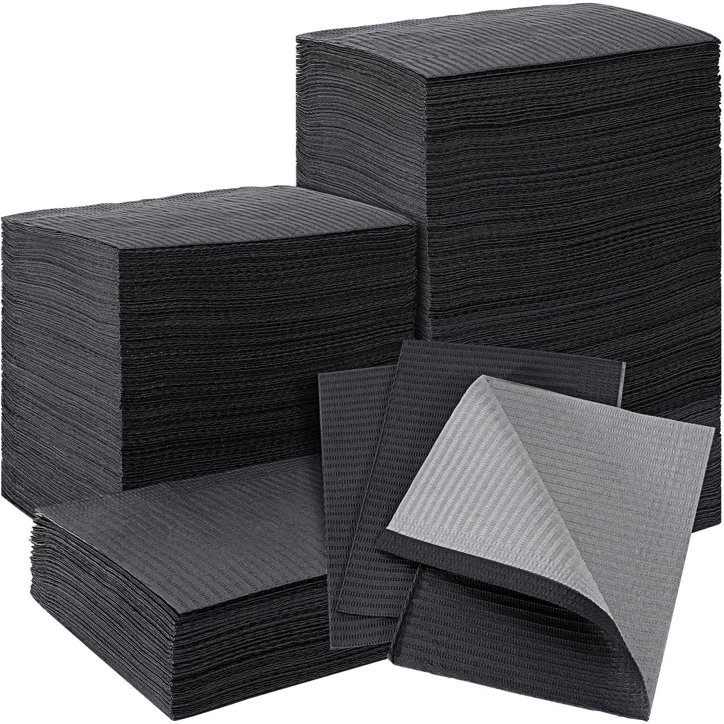 Campo Descartable Babero Paquete 125u Calidad Premium.