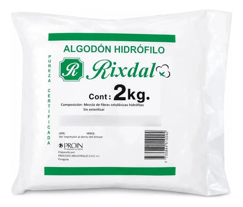 Algodón Hidrófilo 2kg.