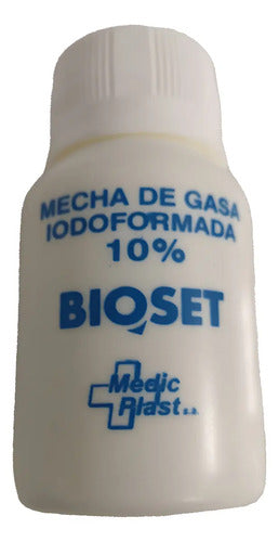 Gasa Iodoformada Al 10%. Garantía.