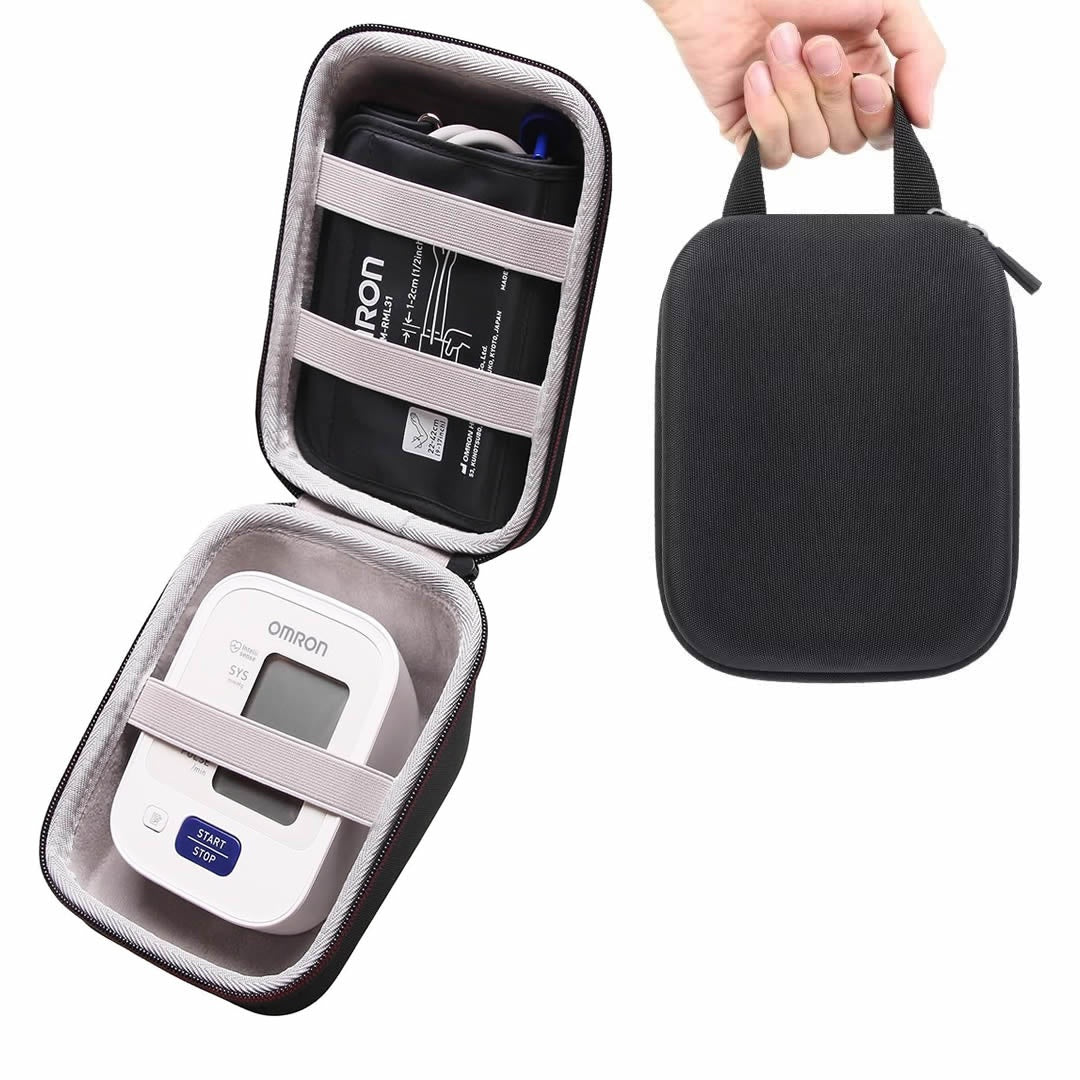 Estuche antigolpes y de traslado para aparato de presión automático