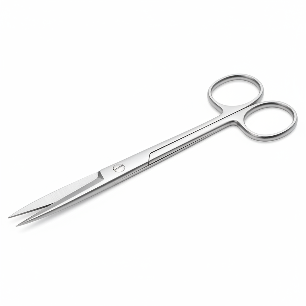 Tijera recta punta Aguda Aguda 14cm