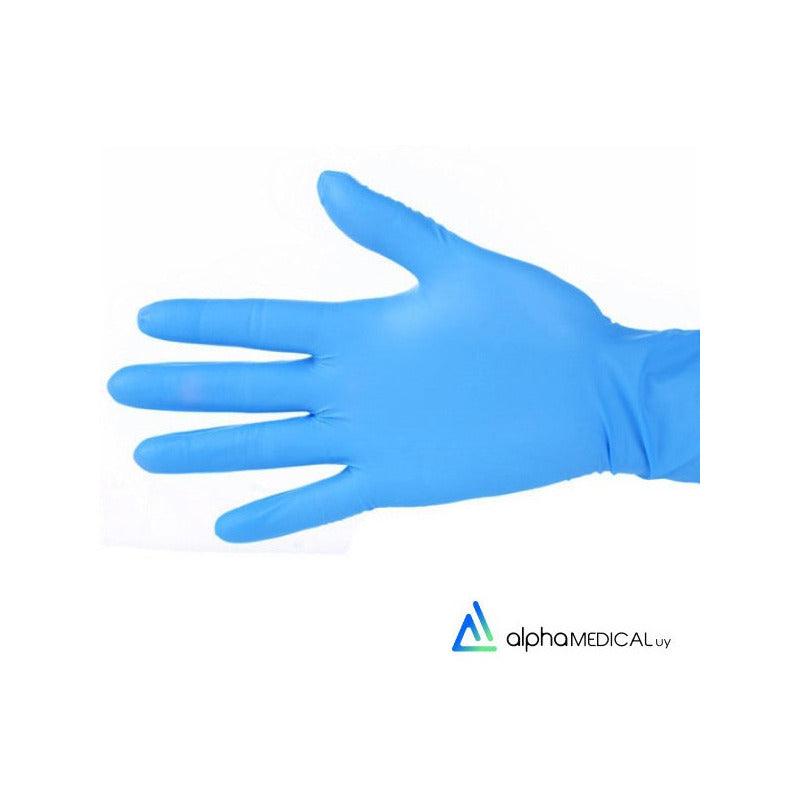 Guantes De Nitrilo Caja 100u. - AlphaMedicalUy