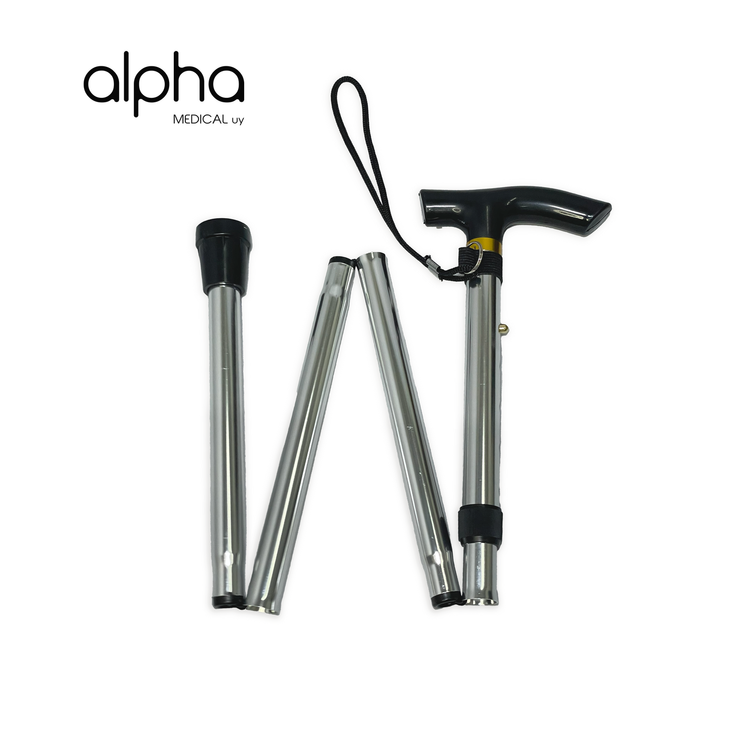 Bastón Plegable. Altura Regulable. Garantía.