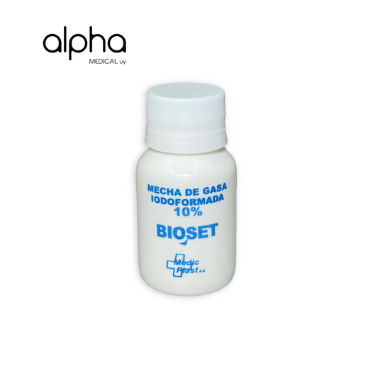 Gasa Iodoformada Al 10%. Garantía.