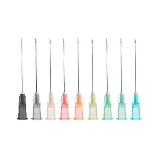 Agujas Descartables Caja 100u Todas las Medidas