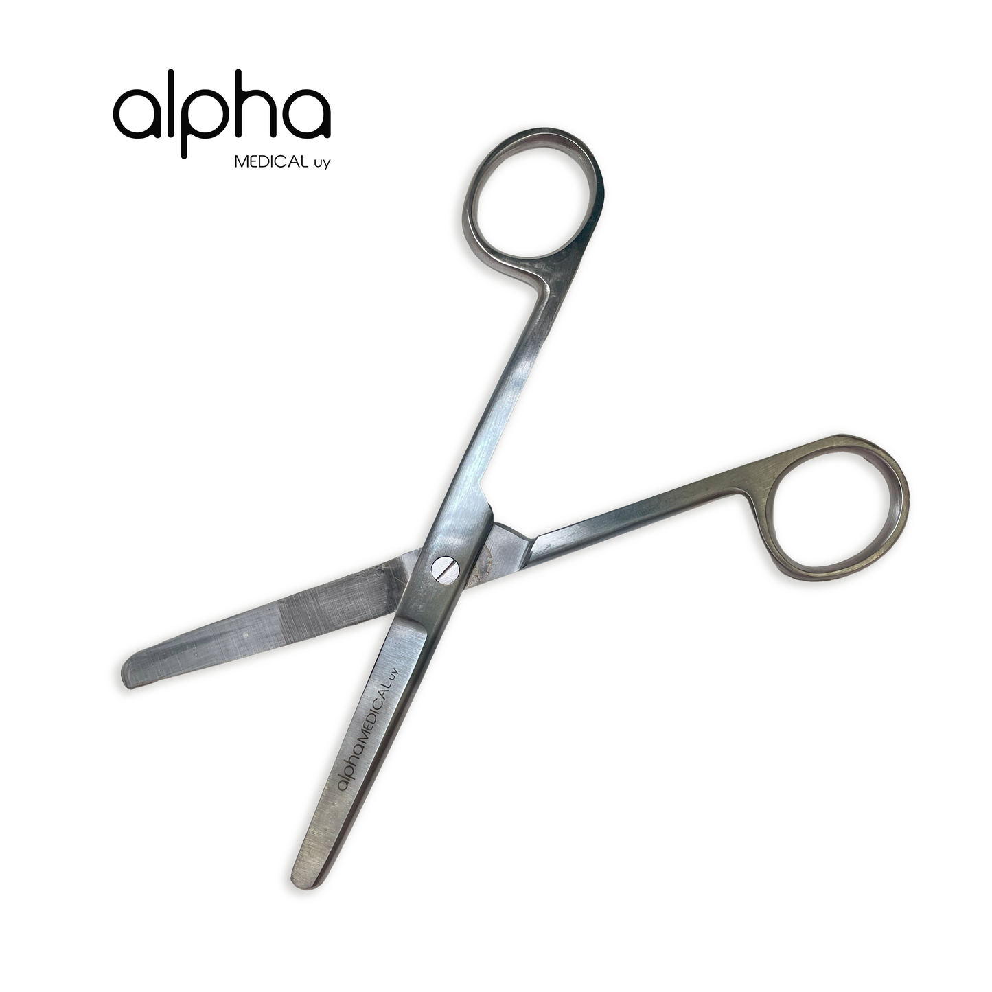 Tijera Enfermería, Punta Roma/roma, 14cm.