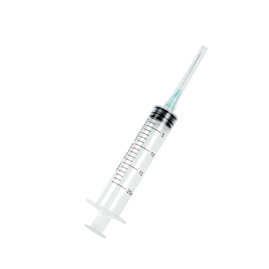 Jeringas descartables 20cc Caja 50 unidades