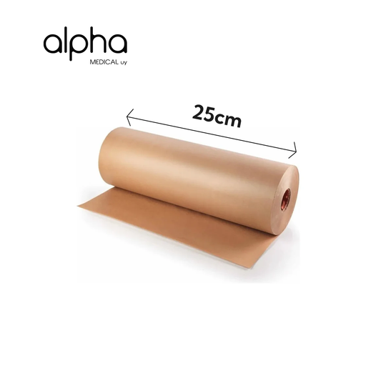 Papel Kraft Marrón 25cm. 100% Virgen. Embalaje Y Más