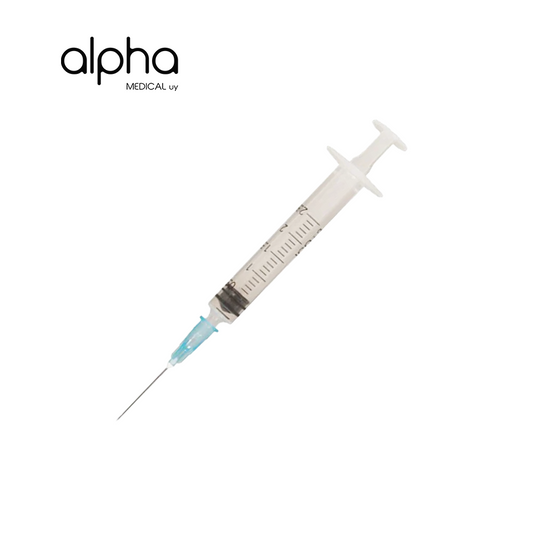 Jeringas descartables 2,5cc Caja 100 unidades