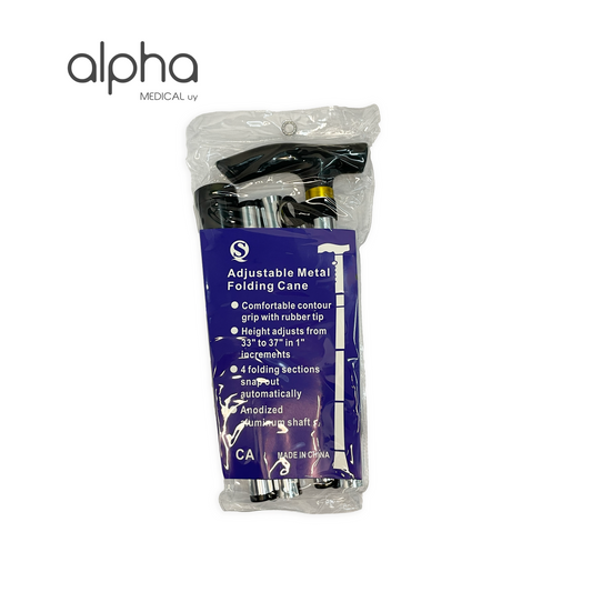 Bastón Plegable. Altura Regulable. Garantía.