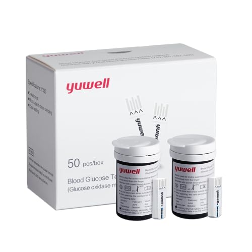 Tiras reactivas para Glucómetro Yuwell 660 50unidades