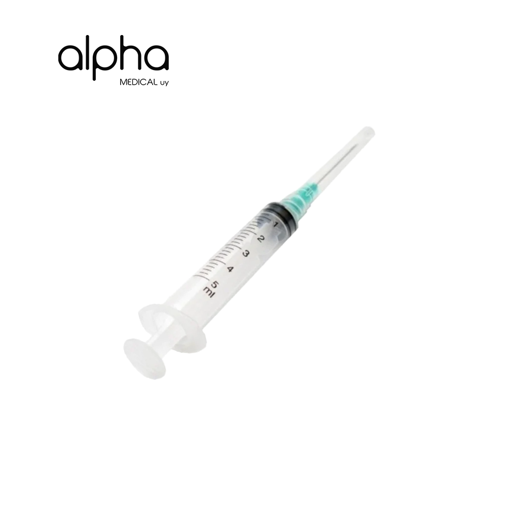 Jeringas descartables 5,0 mL Caja 100 unidades