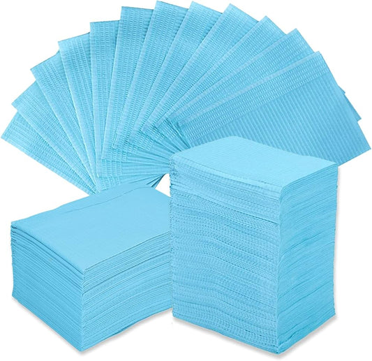 Campo Descartable Babero Paquete 125u Calidad Premium.