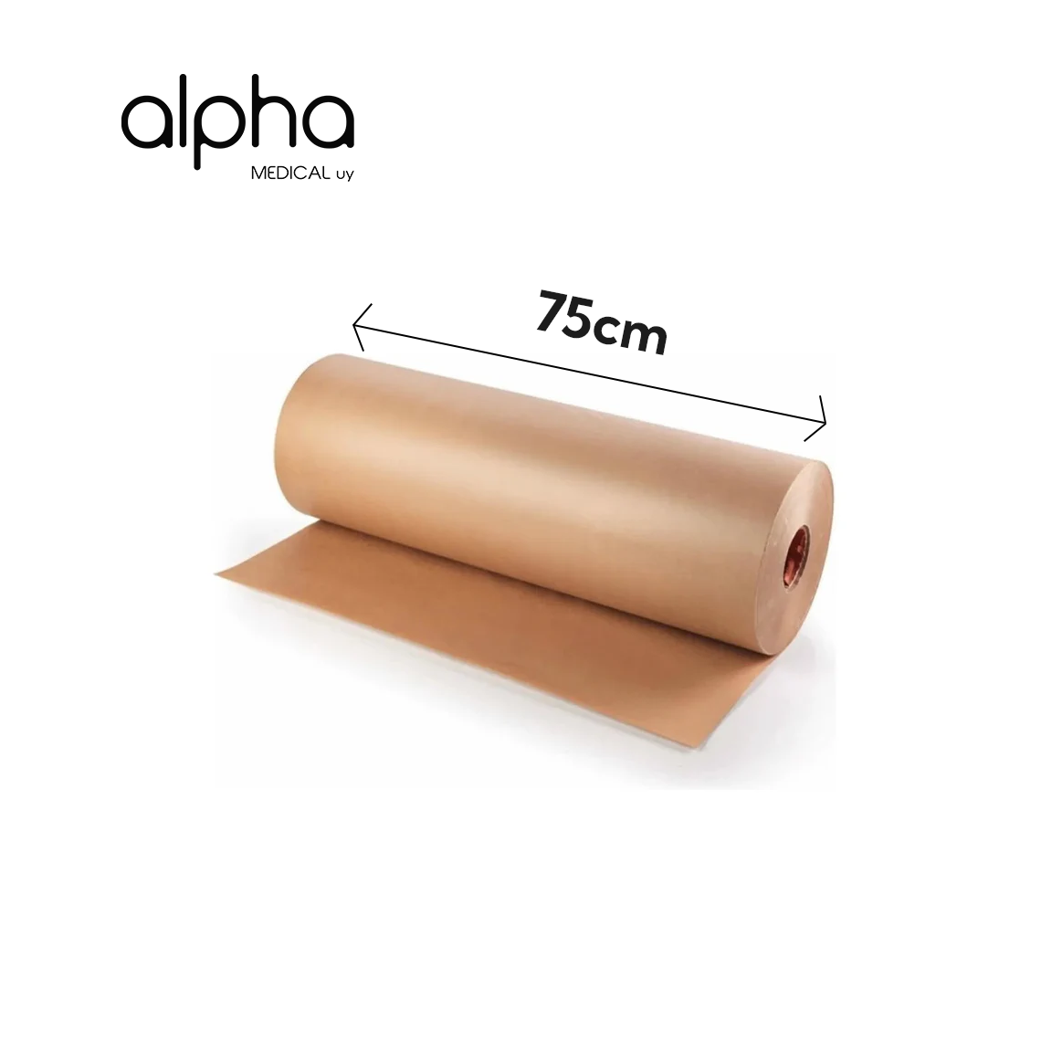 Papel Kraft Marrón 75cm 100% Virgen. Garantía.