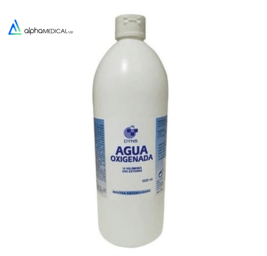 Agua Oxigenada 10vol 1 Litro - AlphaMedicalUy