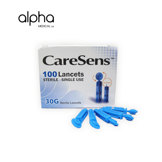 Lancetas Para Glucómetro Caresens. 100 Unidades.