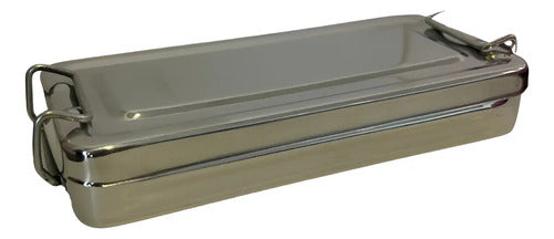 Caja acero inoxidable perforada