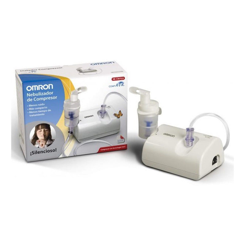 Nebulizador A Pistón Omron Ne-c801 Blanco 100v/240v