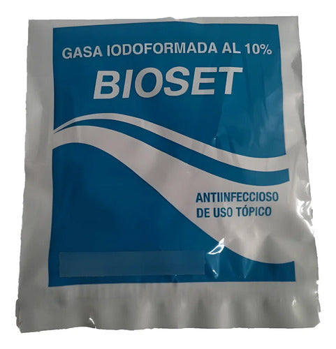 Gasa Iodoformada Al 10%. Garantía.