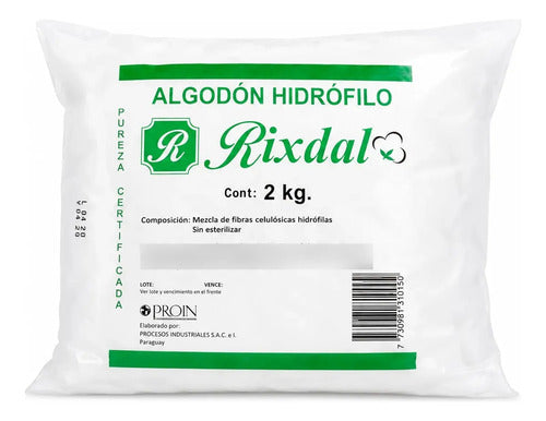 Algodón Hidrófilo 2kg.