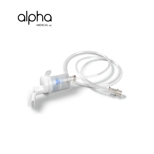 Kit Nebulización Adulto. Máscara Boquilla Micronebulizador.