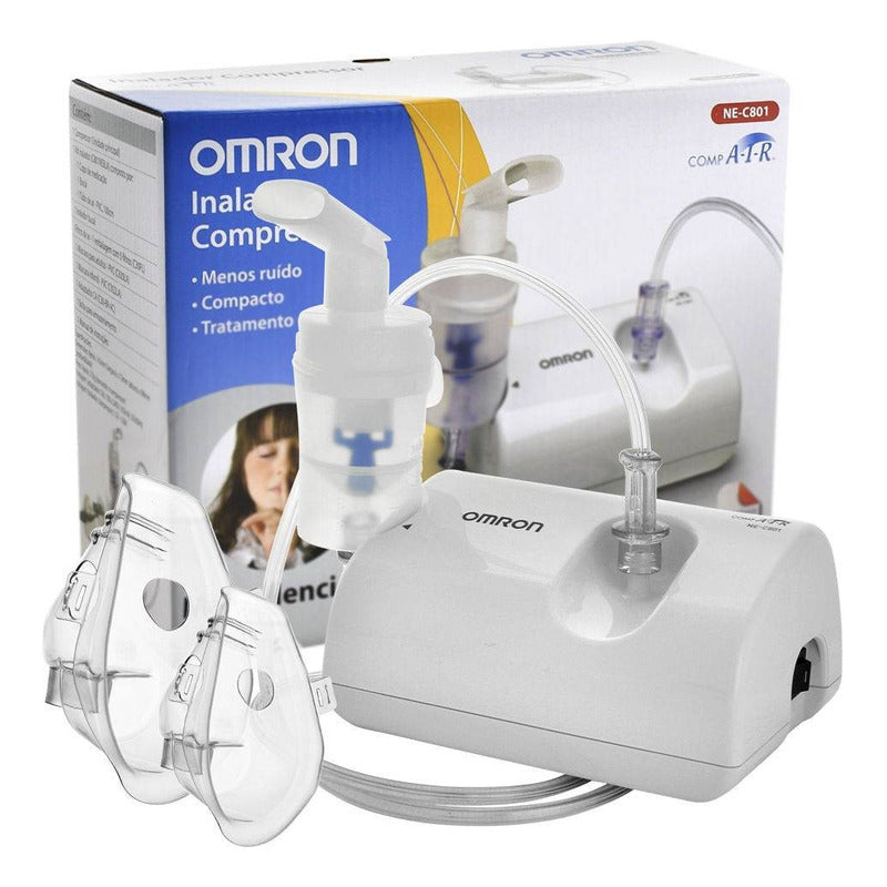 Nebulizador A Pistón Omron Ne-c801 Blanco 100v/240v