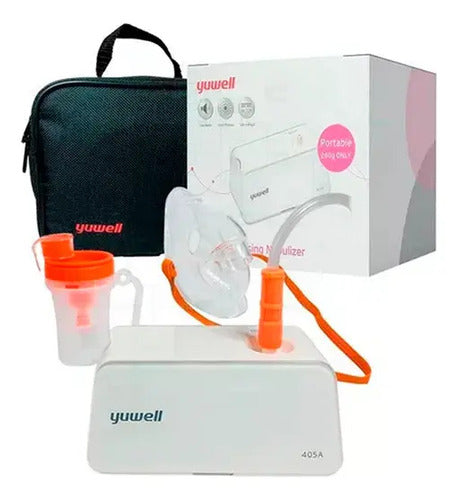 Nebulizador A Piston Mini Yuwell 405a. Silencioso.garantía