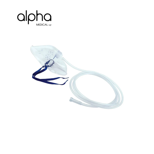 Máscara Oxígeno Adulto. Con Tubuladura