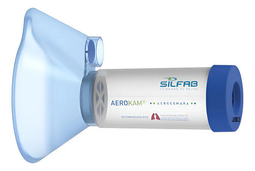 Inhalocamara Silfab Pediátrica. Aerocámara.