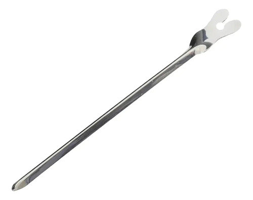 Sonda Acanalada 14,5cm. Acero inoxidable.