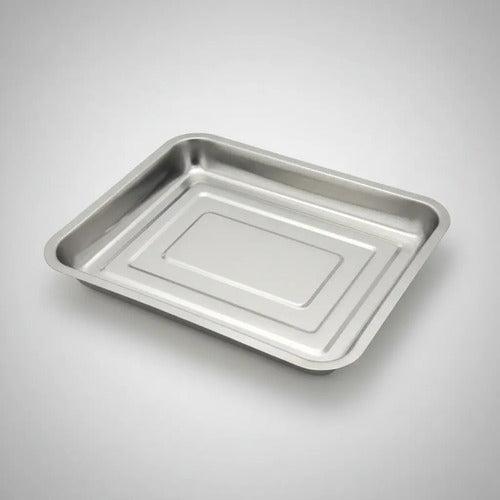 Bandeja Enfermería. Acero Inoxidable.