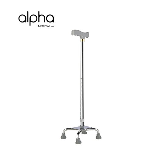 Baston 4 Patas. Altura Regulable. Extra Resistencia.