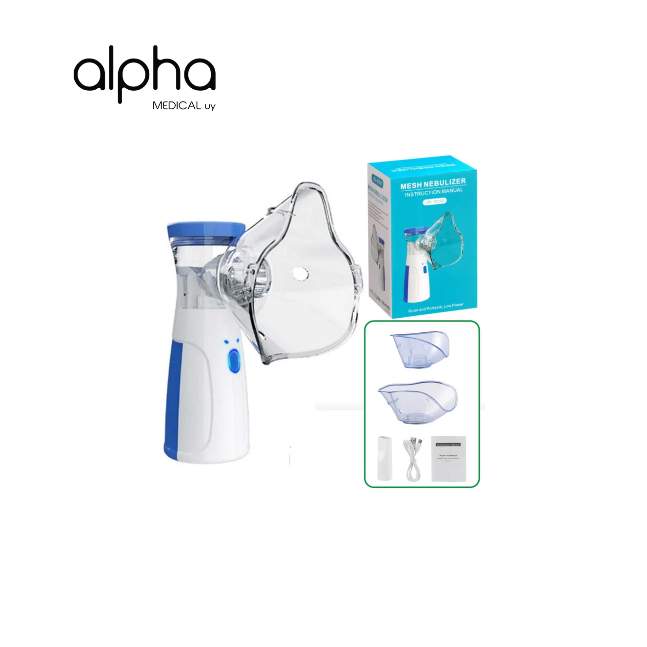 Nebulizador Portatil Ultrasónico Inhalador Garantía