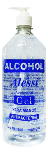 Alcohol En Gel 1 Litro. Con Dosificador.