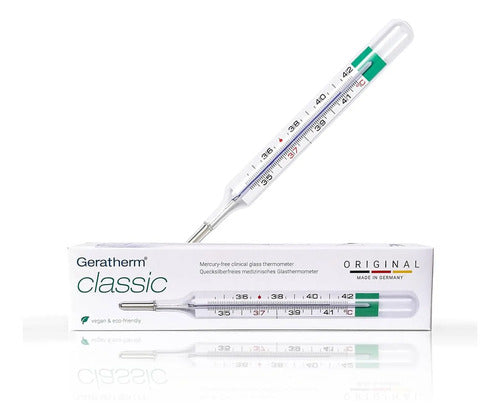 Termómetro Geratherm De Galio. Sin Mercurio. Garantía.