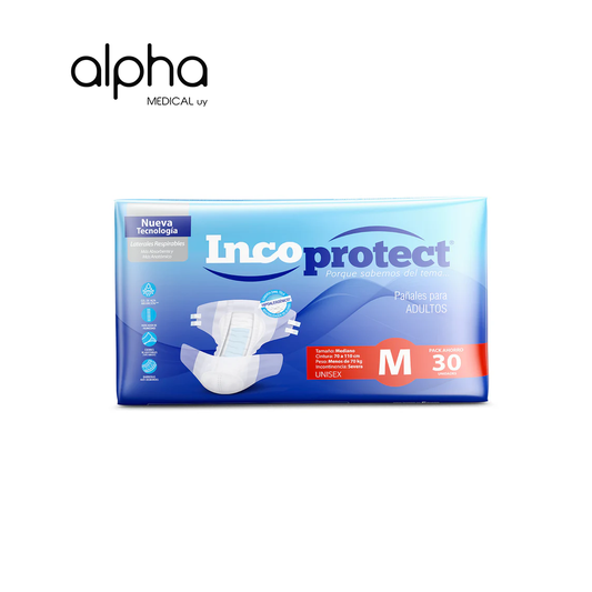 Pañales para adultos IncoProtect Paquete 30unidades Tamaño M G XG