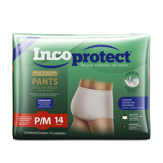 Pants IncoProtect Para Incontinencia Paquete 14u