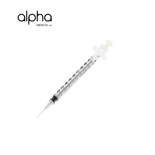 Jeringas descartables 1cc Caja 100 unidades