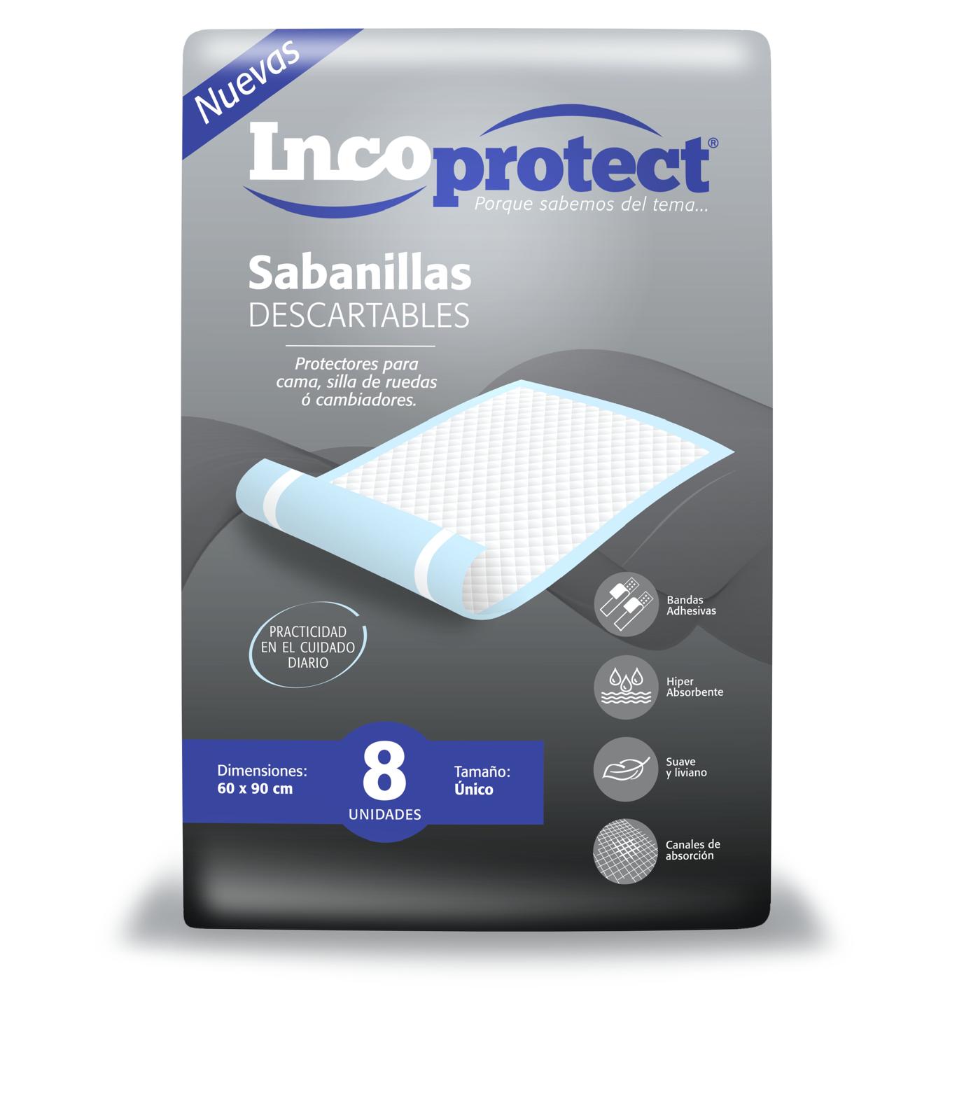 Sabanilla descartable 60cm x 90cm