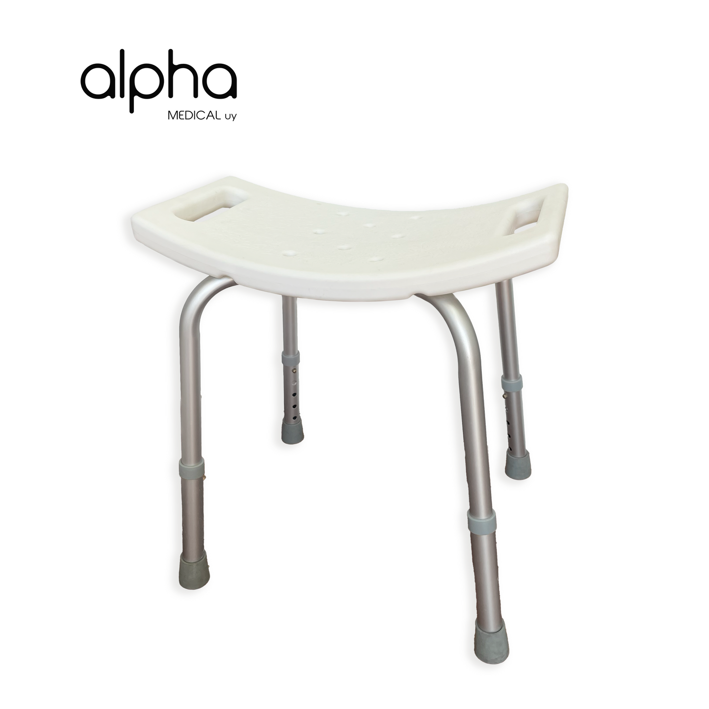 Banco Para Ducha. Aluminio Altura Regulable.