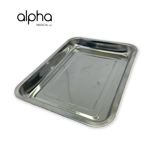 Bandeja Enfermería. Acero Inoxidable.