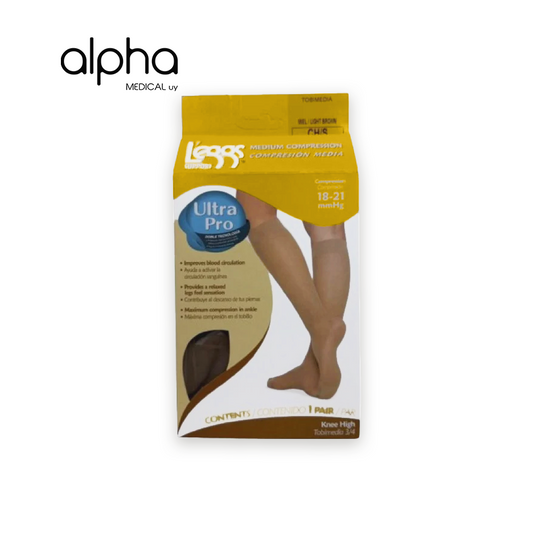 Medias De Compresión Media 18-21 Mmhg Descanso.