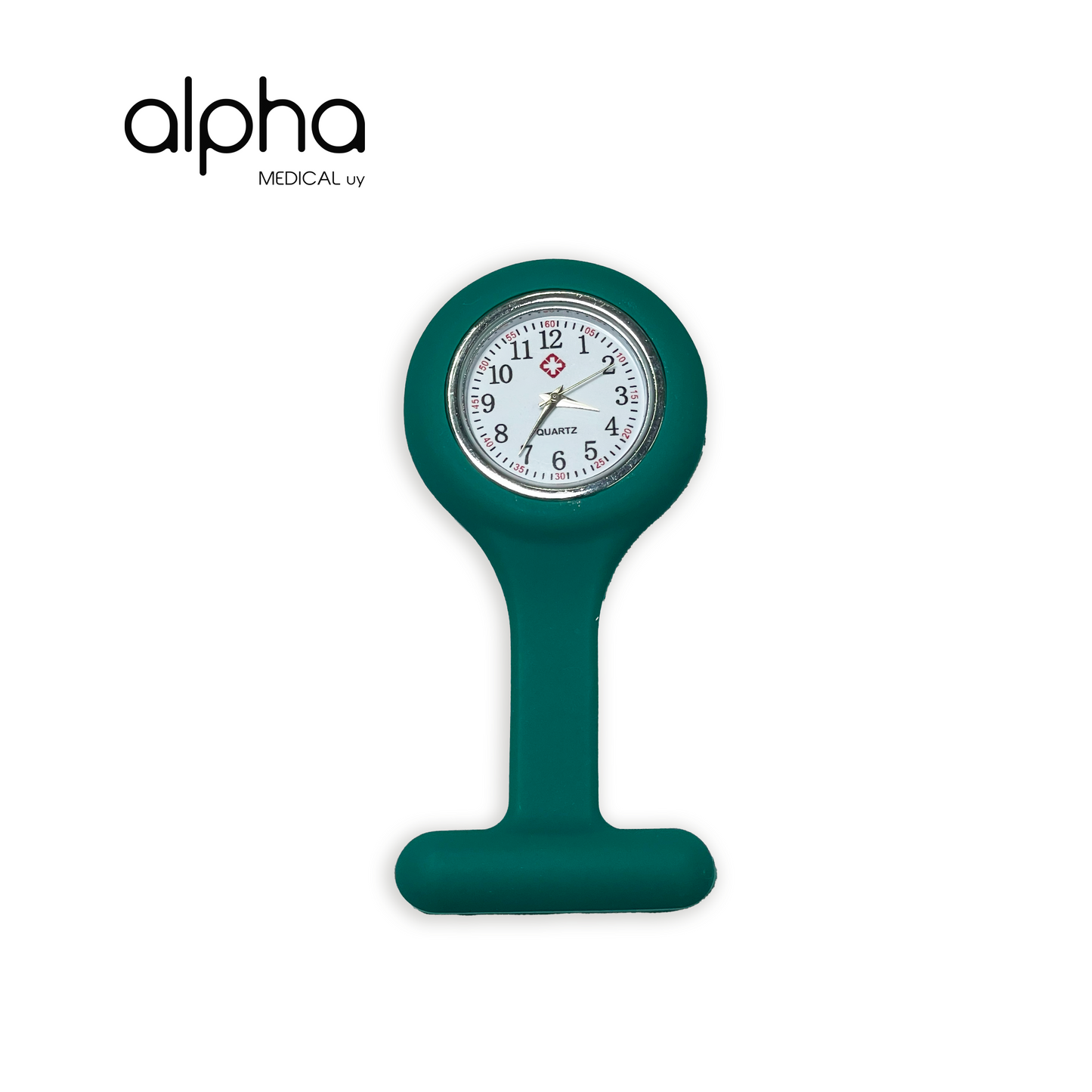 Reloj De Enfermería Con Protección De Silicona