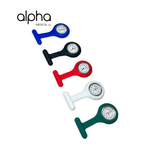 Reloj De Enfermería Con Protección De Silicona