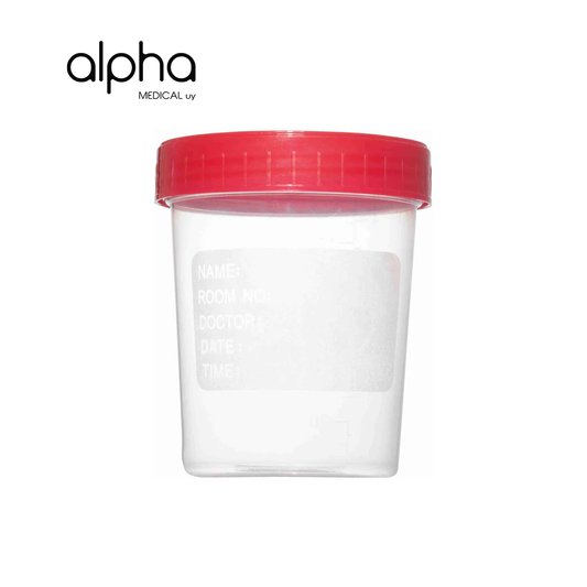 Frasco 100ml Estéril Para Muestra De Orina 100 Unidades.