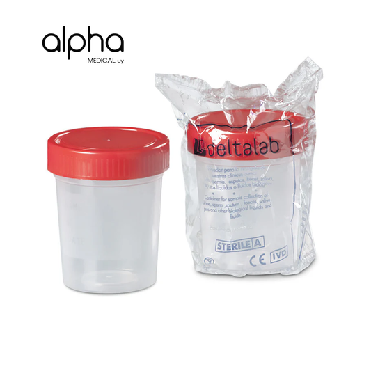 Frasco 100ml Estéril Para Muestra De Orina 100 Unidades.