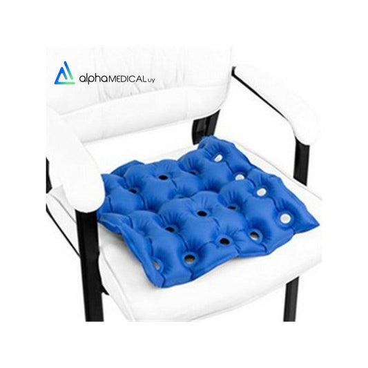 Almohadón Cojín Asiento Antiescaras, Inflable. - AlphaMedicalUy